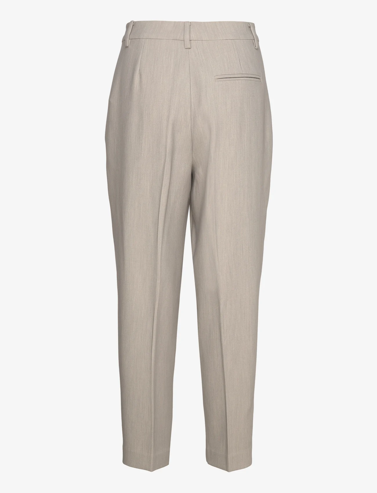Bruuns Bazaar - CindySusBBDagny pants - party wear at outlet prices - light grey melange - 1
