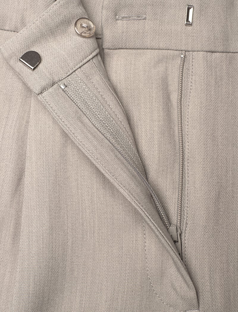 Bruuns Bazaar - CindySusBBDagny pants - puvunhousut - light grey melange - 3