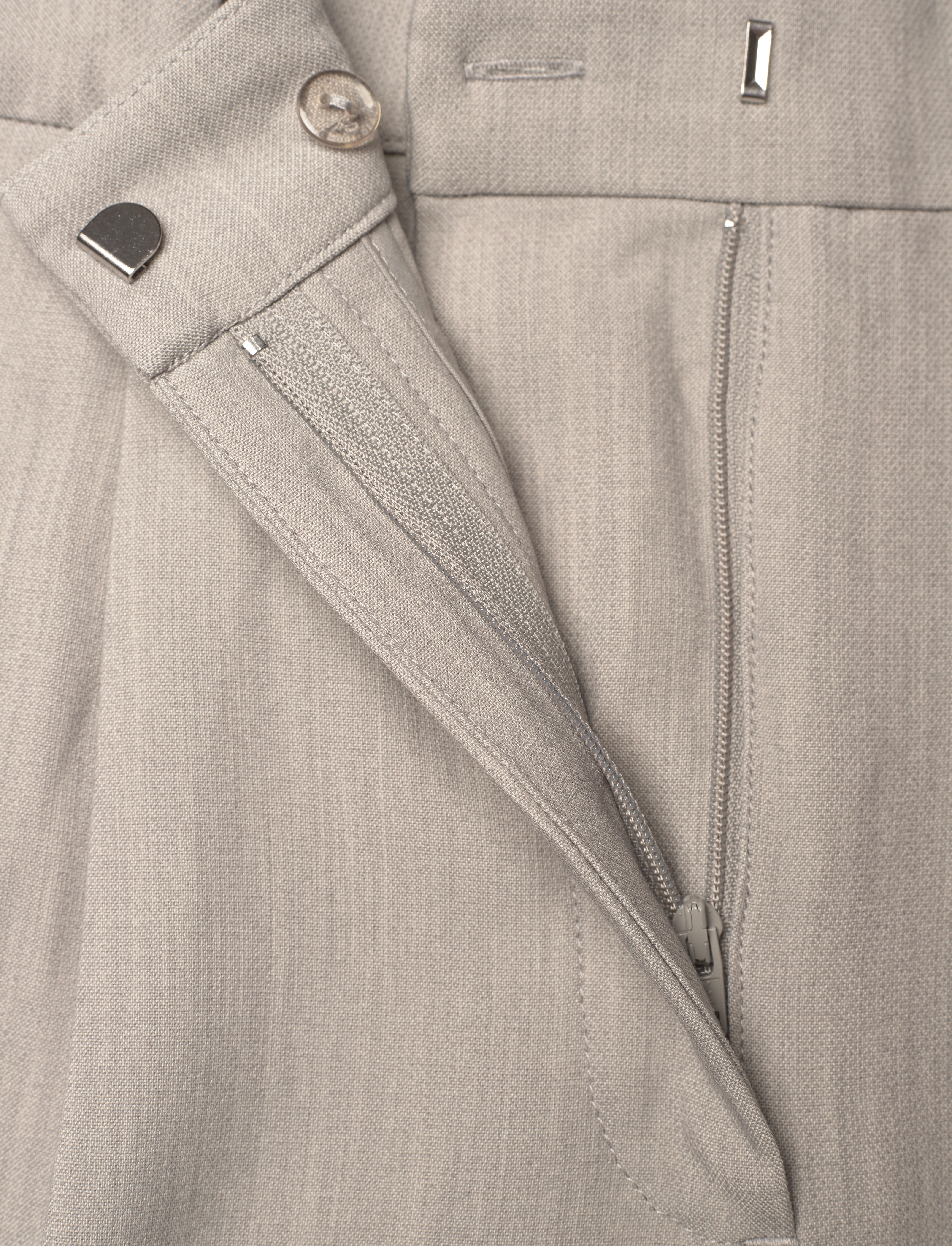 Bruuns Bazaar - CindySusBBDagny pants - od garnituru - light grey melange - 3