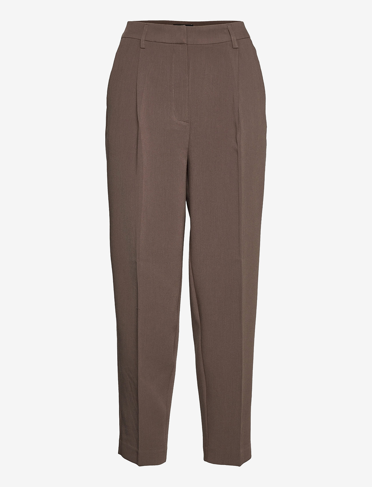 Bruuns Bazaar - CindySusBBDagny pants - pidulikud püksid - major brown - 0