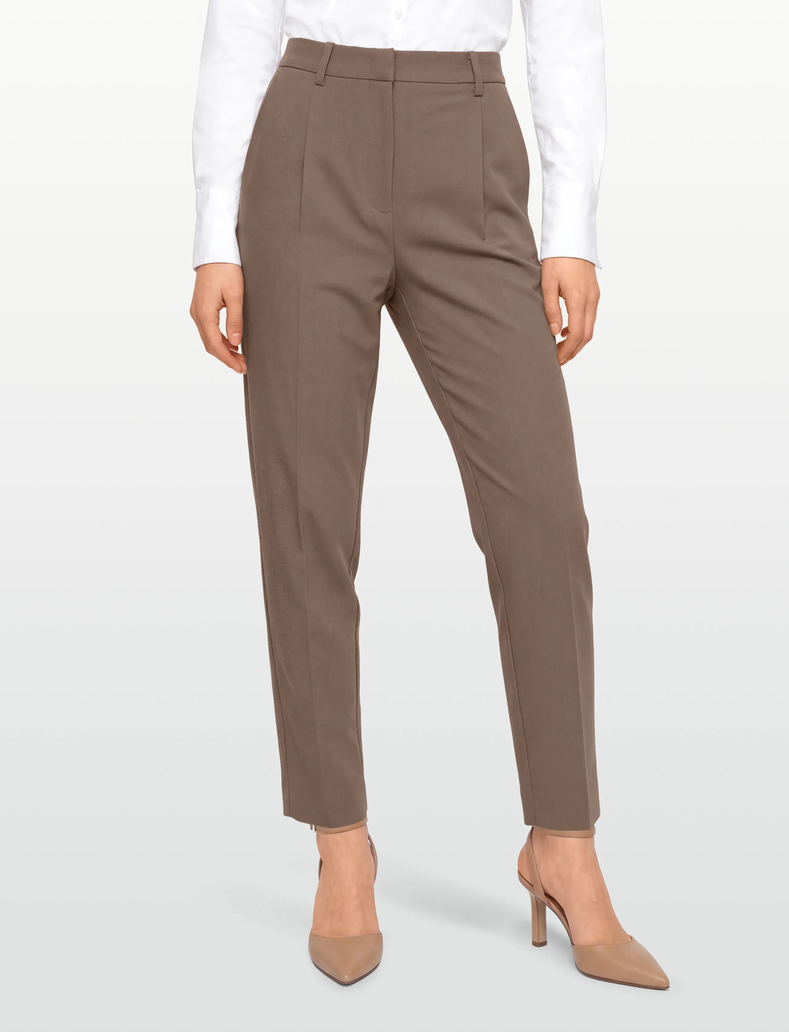 Bruuns Bazaar - CindySusBBDagny pants - party wear at outlet prices - morel - 3
