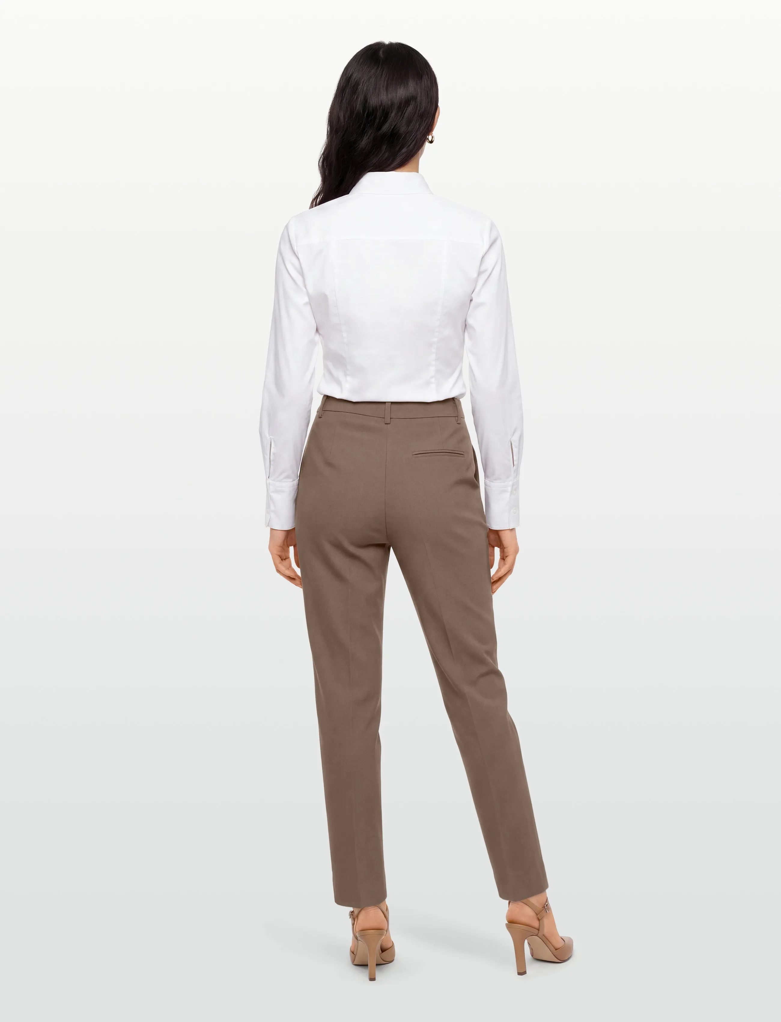 Bruuns Bazaar - CindySusBBDagny pants - party wear at outlet prices - morel - 4