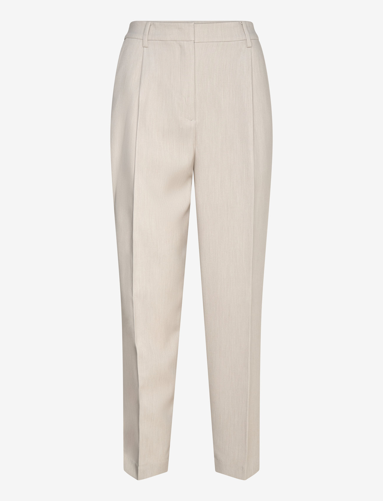 Bruuns Bazaar - CindySusBBDagny pants - tailored trousers - silver cloud melange - 0