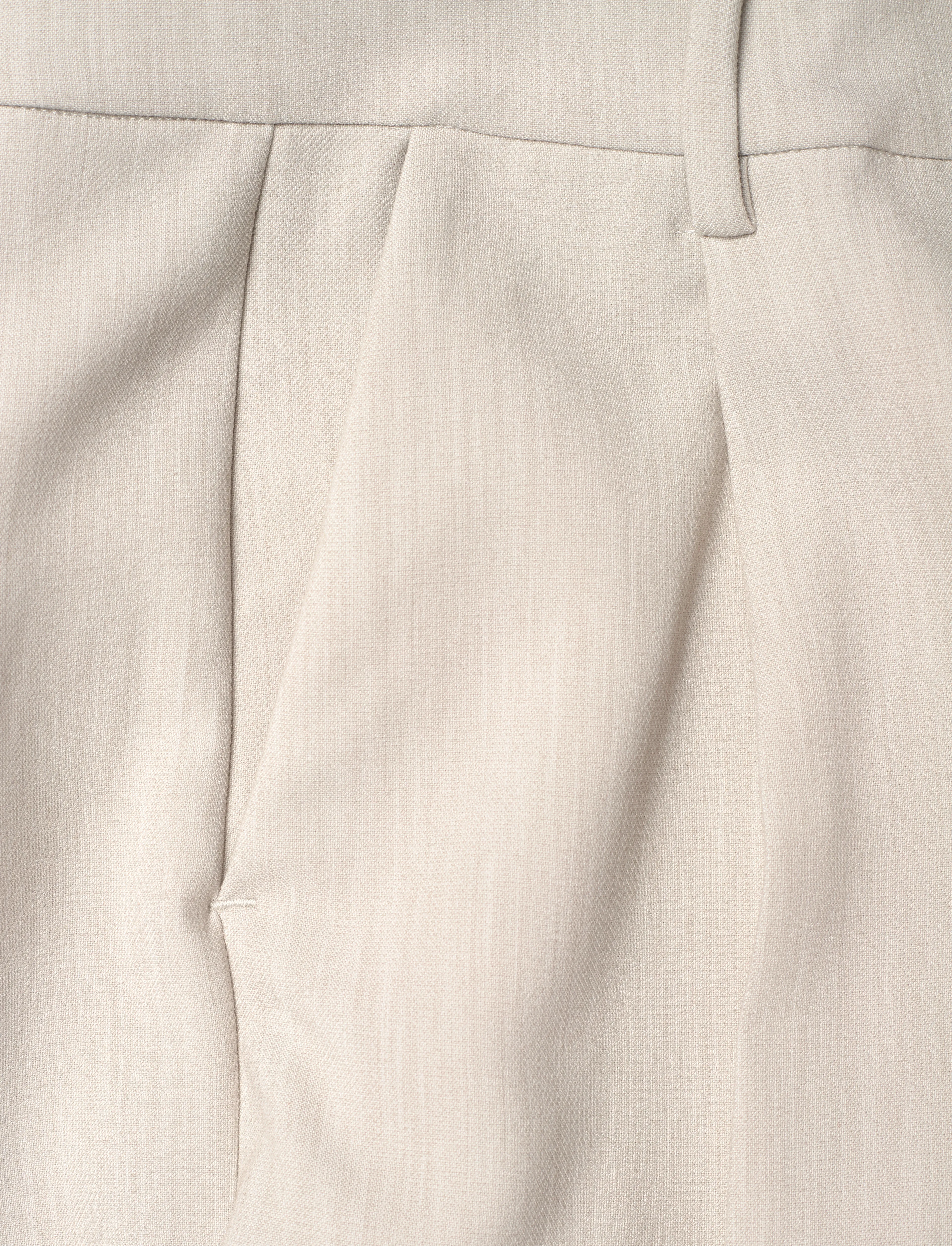 Bruuns Bazaar - CindySusBBDagny pants - dressbukser - silver cloud melange - 2