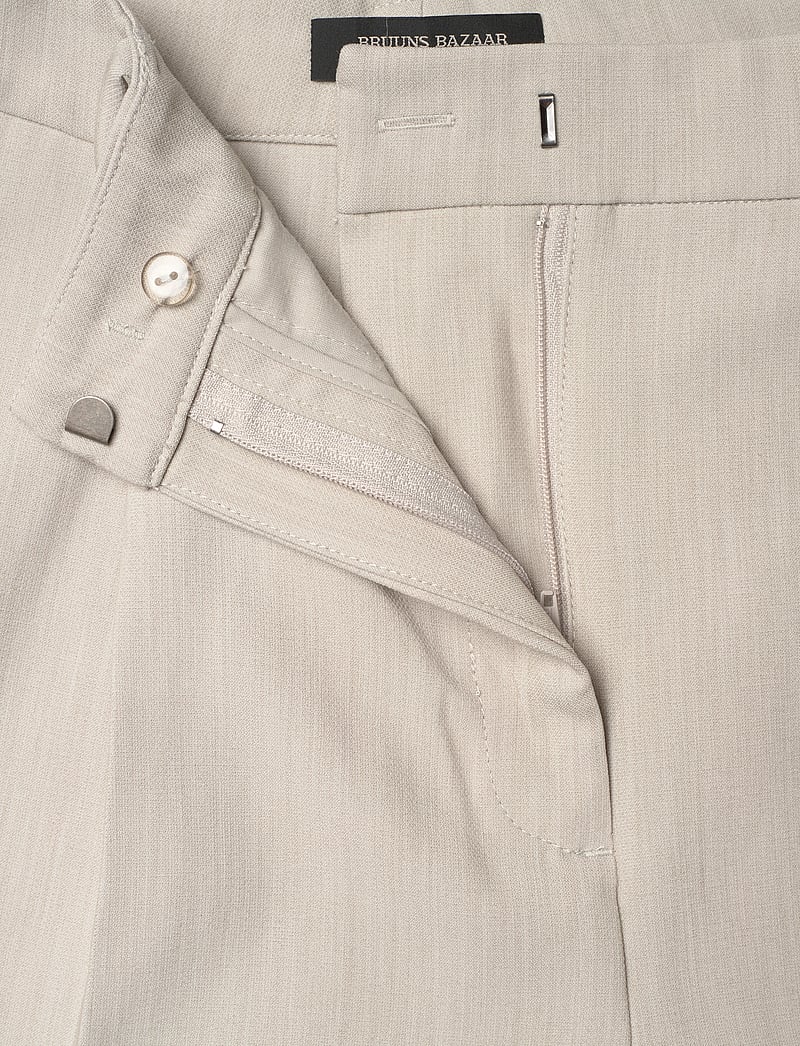 Bruuns Bazaar - CindySusBBDagny pants - pidulikud püksid - silver cloud melange - 3