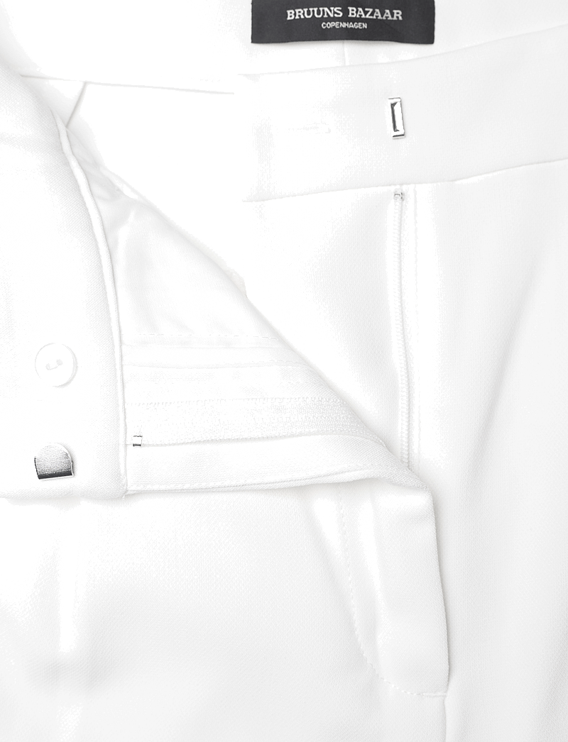 Bruuns Bazaar - CindySusBBDagny pants - pidulikud püksid - snow white - 4