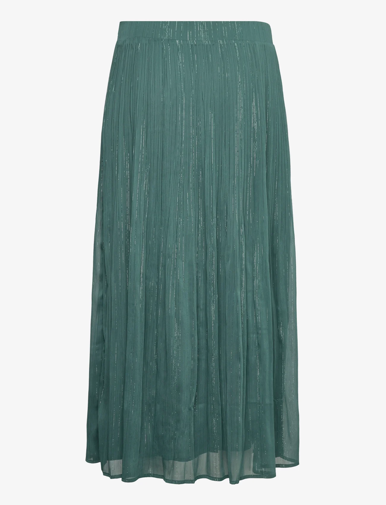 Bruuns Bazaar - SennaBBCarma skirt - midi kjolar - fall green - 1