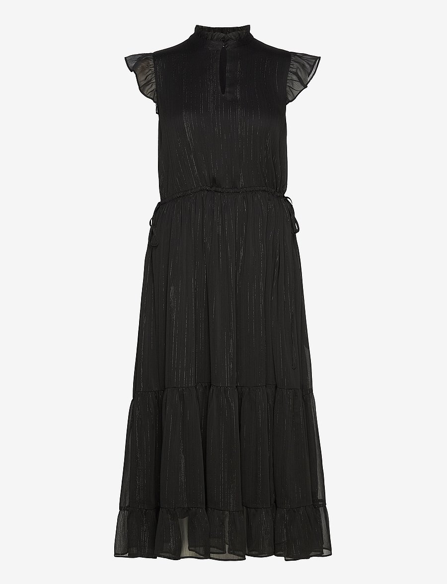 Bruuns Bazaar - Senna Ofia dress - midi dresses - black - 0
