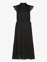 Bruuns Bazaar - Senna Ofia dress - midiklänningar - black - 0
