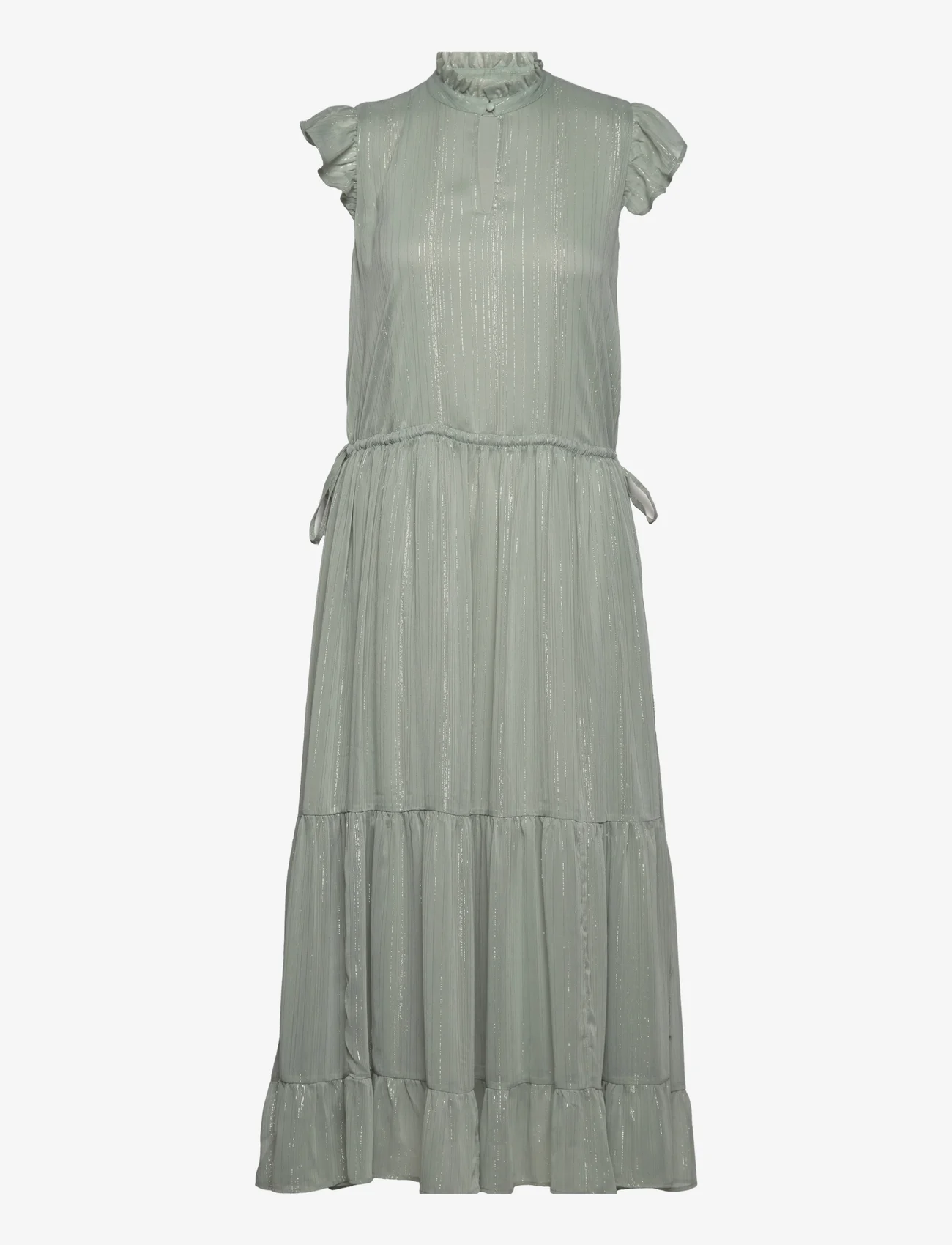 Bruuns Bazaar - Senna Ofia dress - midiklänningar - pale aqua - 0