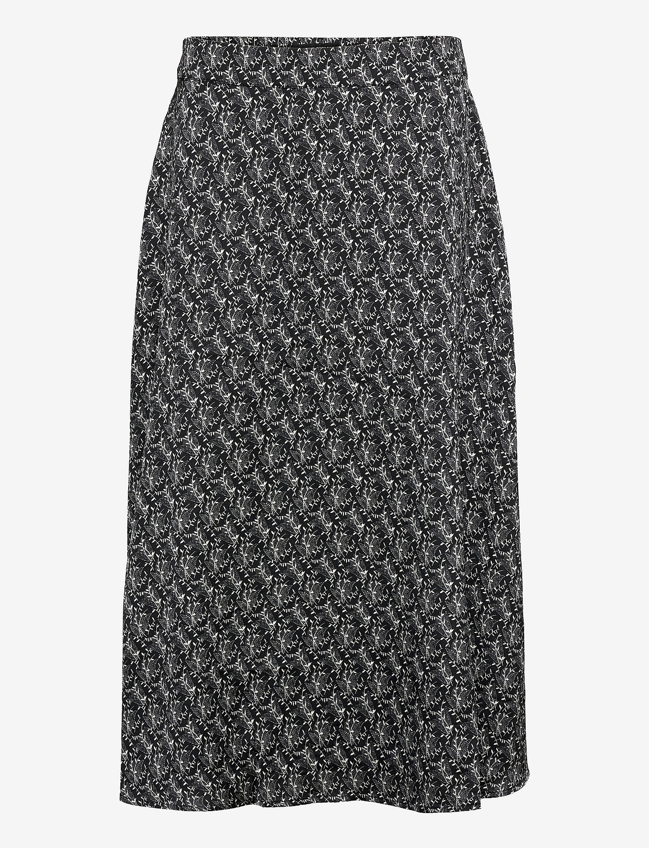 Bruuns Bazaar - AcaciaBBAmattas skirt - vidutinio ilgio sijonai - dark floral print - 0