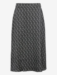 Bruuns Bazaar - AcaciaBBAmattas skirt - vidutinio ilgio sijonai - dark floral print - 0