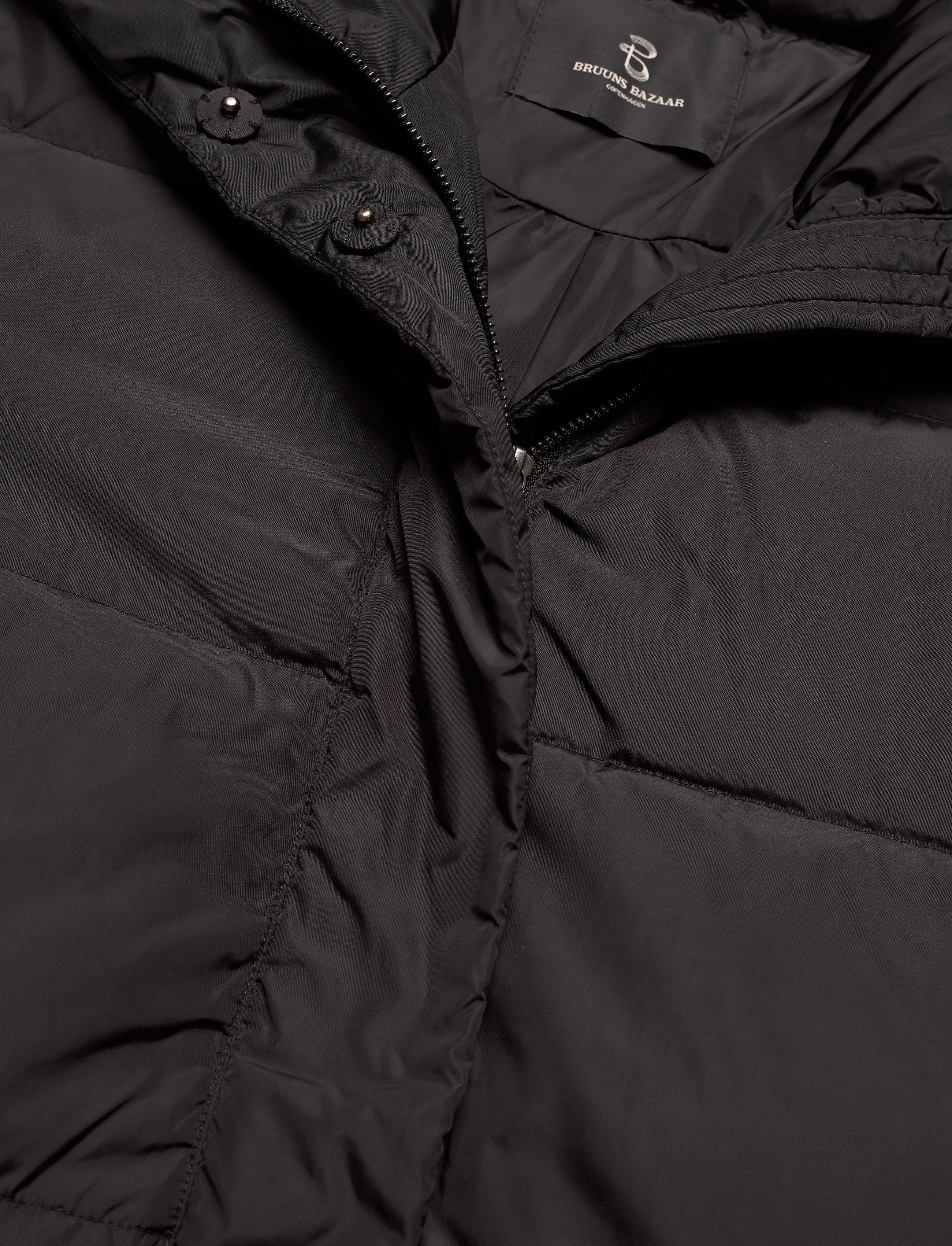 Bruuns Bazaar - DownBBLucky coat - down- & padded jackets - black - 2
