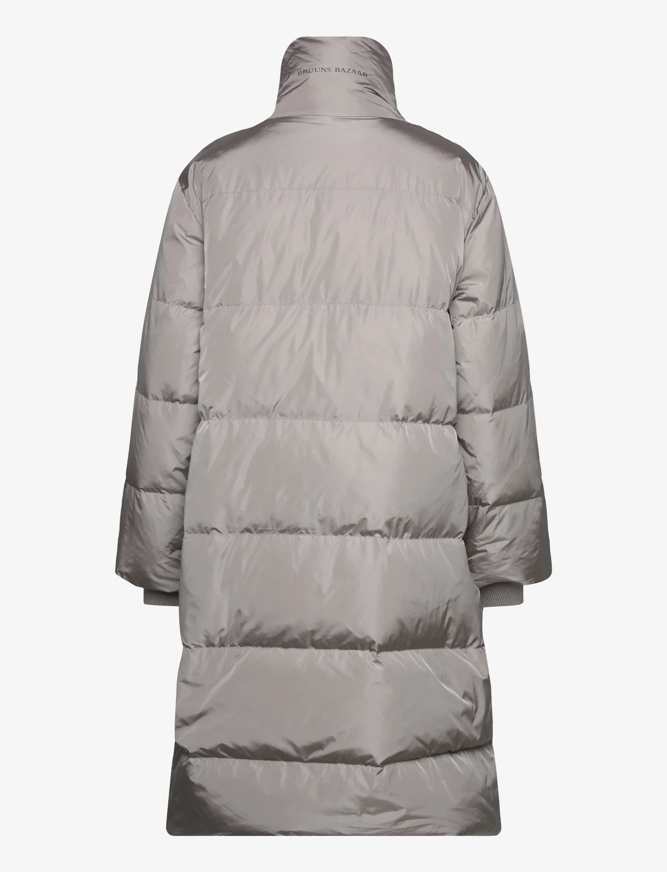 Bruuns Bazaar - DownBBLucky coat - vinterjackor - grey - 1