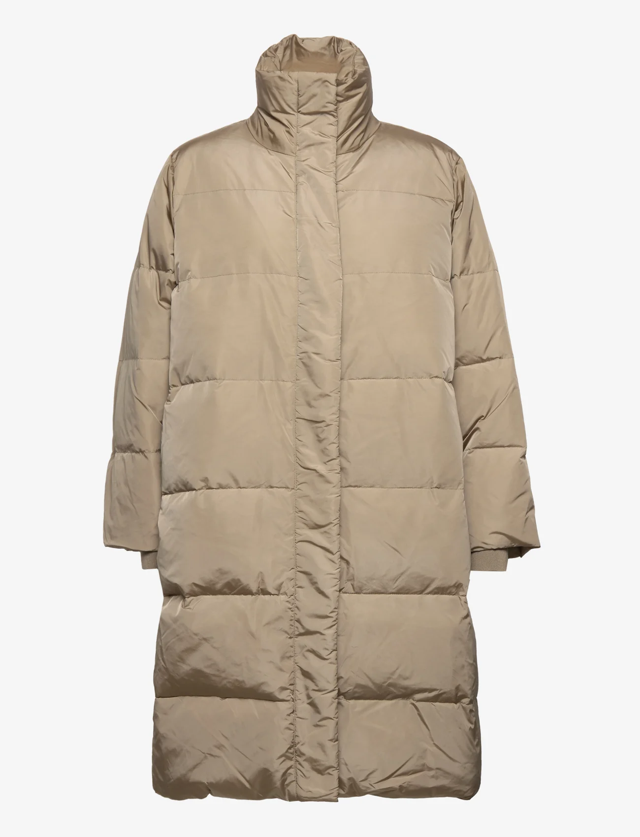 Bruuns Bazaar - DownBBLucky coat - vinterjackor - roasted grey - 0