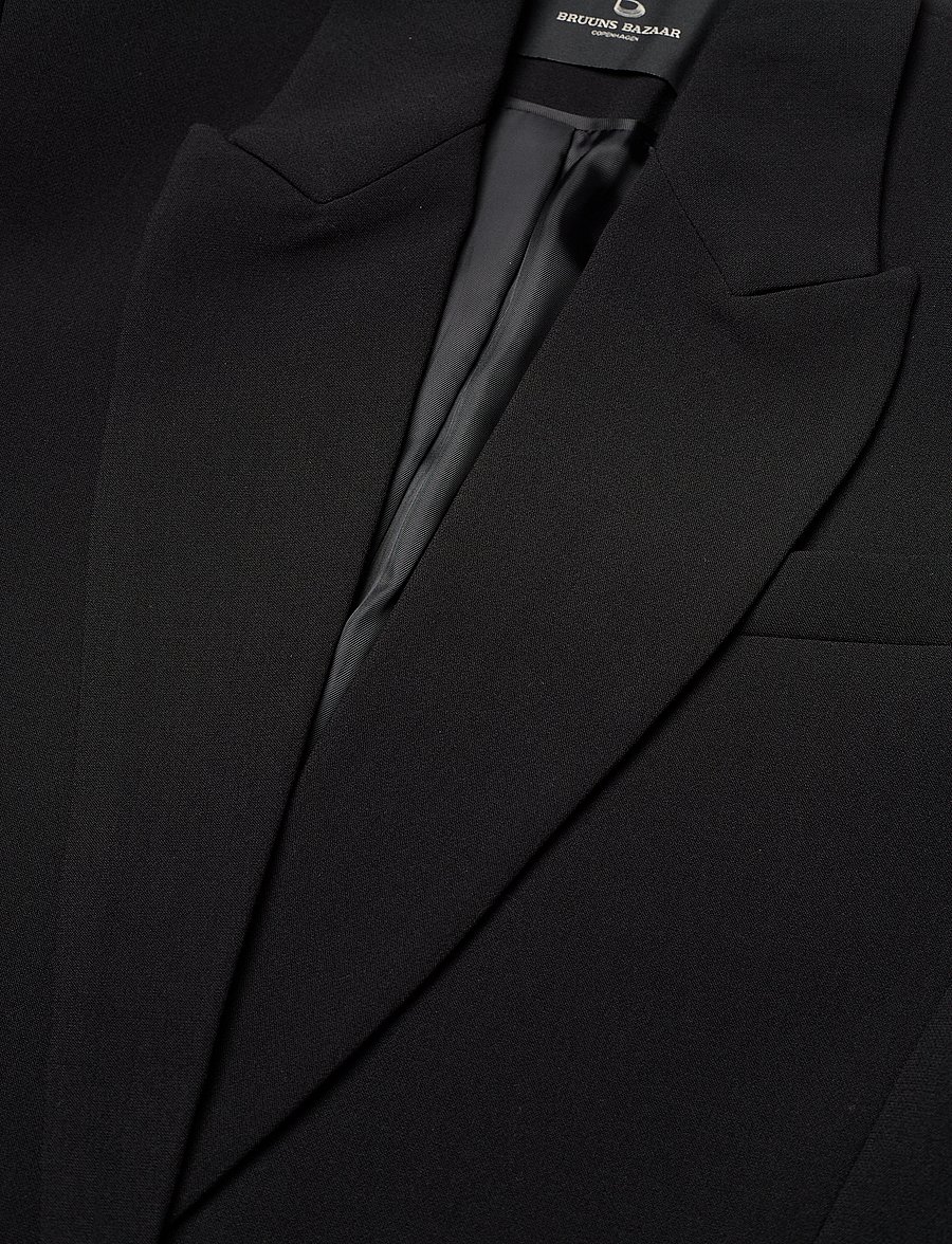 Bruuns Bazaar - CindySusBBFrida blazer - einreihige blazer - black - 4