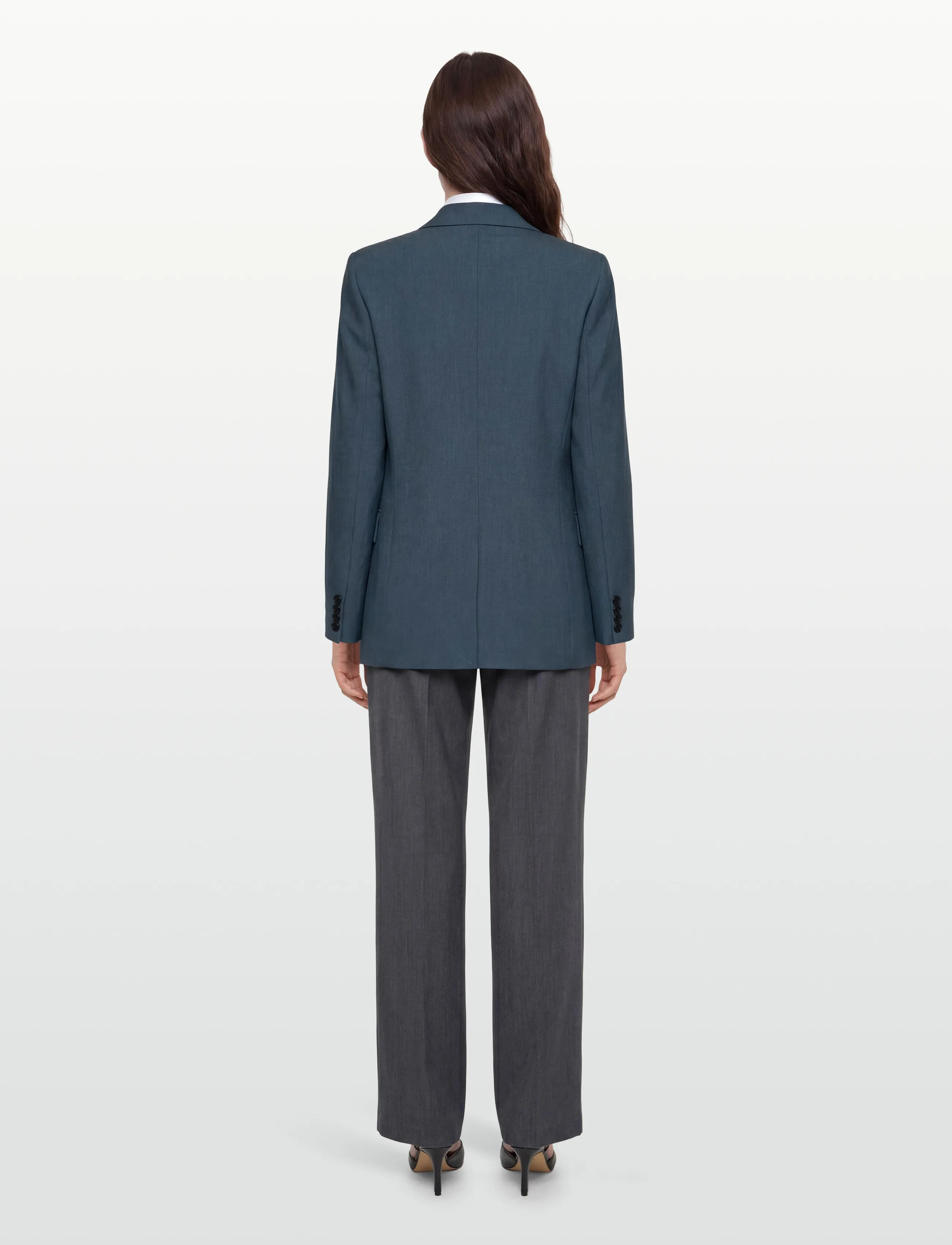 Bruuns Bazaar - CindySusBBFrida blazer - indian teal - 4