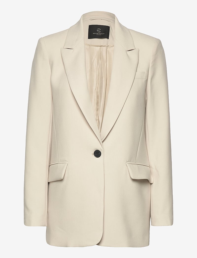 Bruuns Bazaar - CindySusBBFrida blazer - enkeltradede blazere - kit - 0