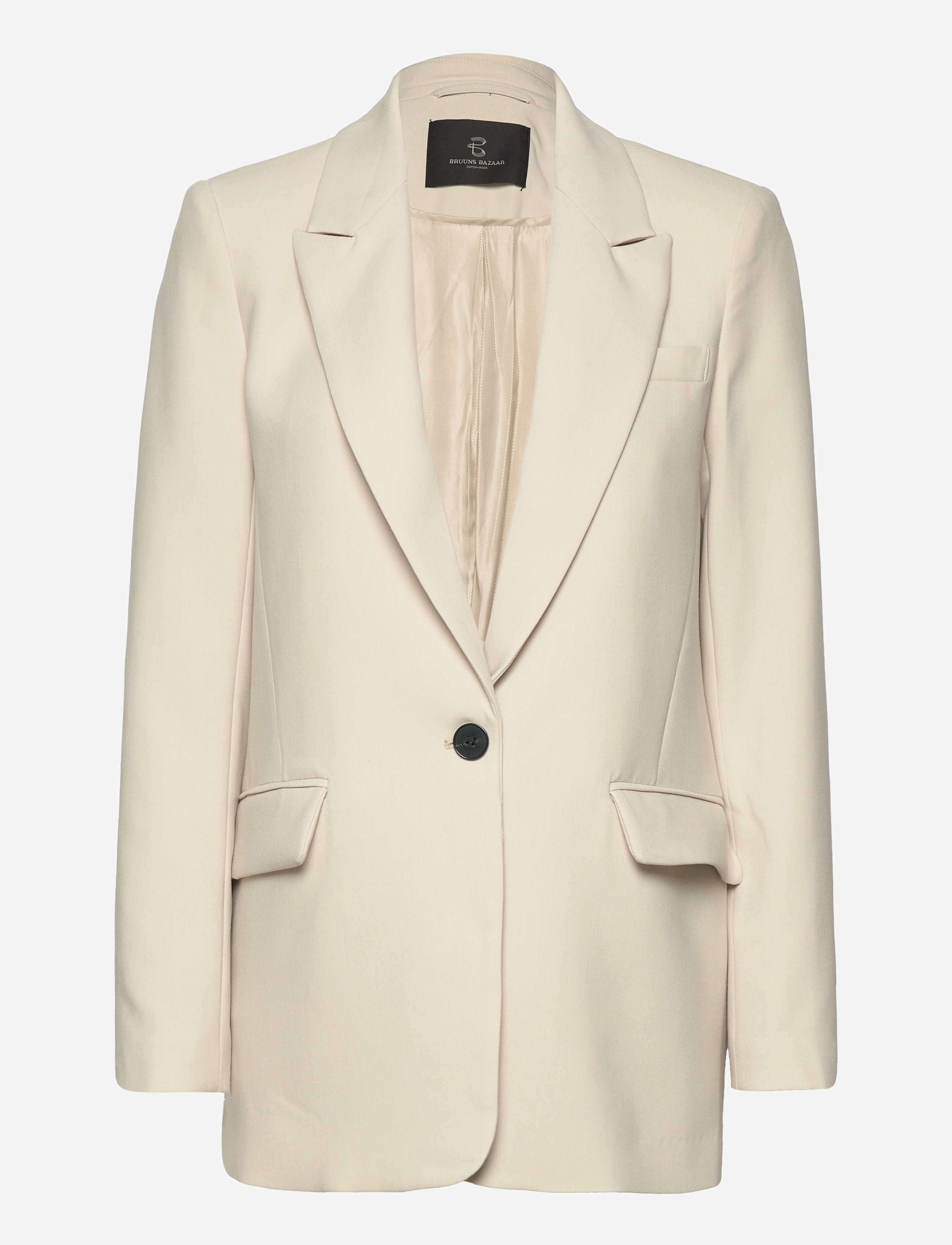 Bruuns Bazaar CindySusBBFrida blazer - Blazere - KIT / cream