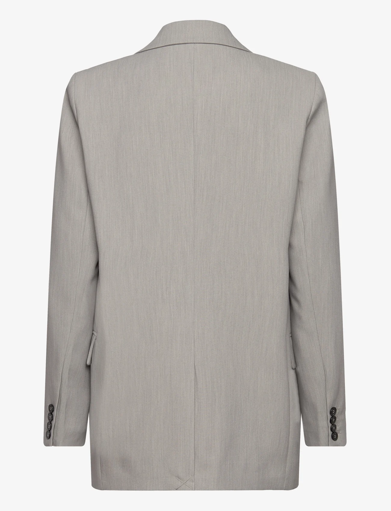 Bruuns Bazaar - CindySusBBFrida blazer - vakarėlių drabužiai išparduotuvių kainomis - light grey melange - 1