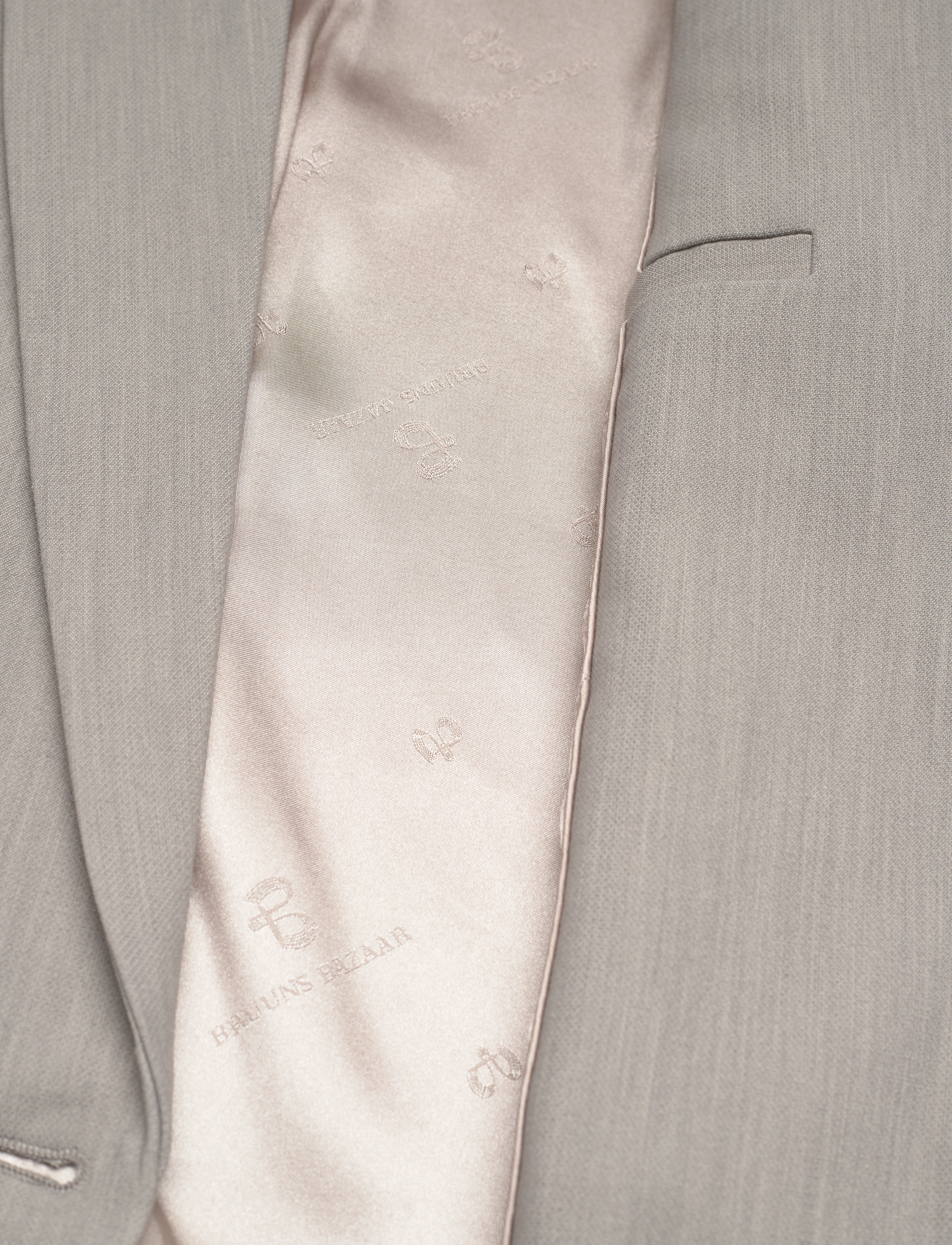 Bruuns Bazaar - CindySusBBFrida blazer - single breasted blazers - light grey melange - 4