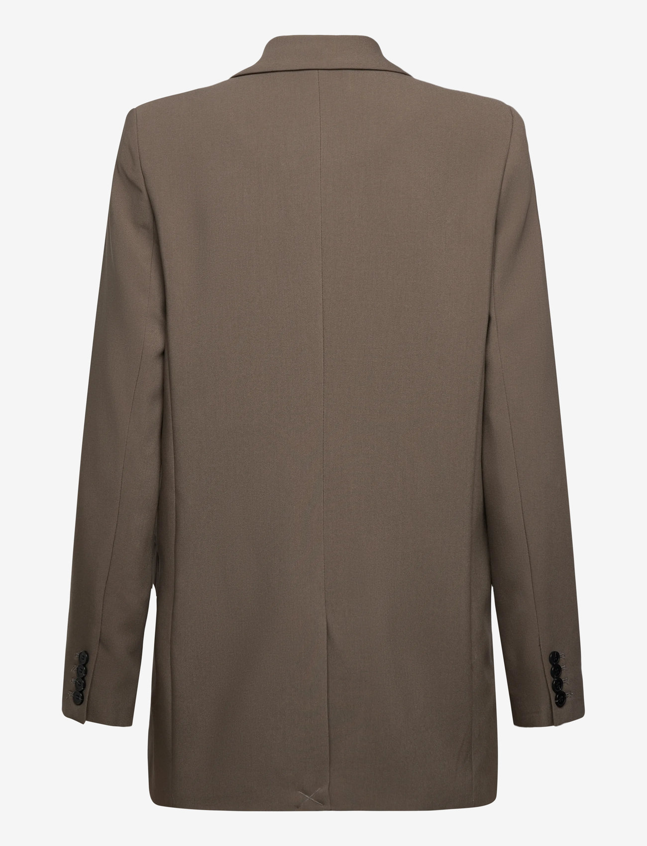 Bruuns Bazaar - CindySusBBFrida blazer - Ühes joones nööpidega bleiserid - morel - 1