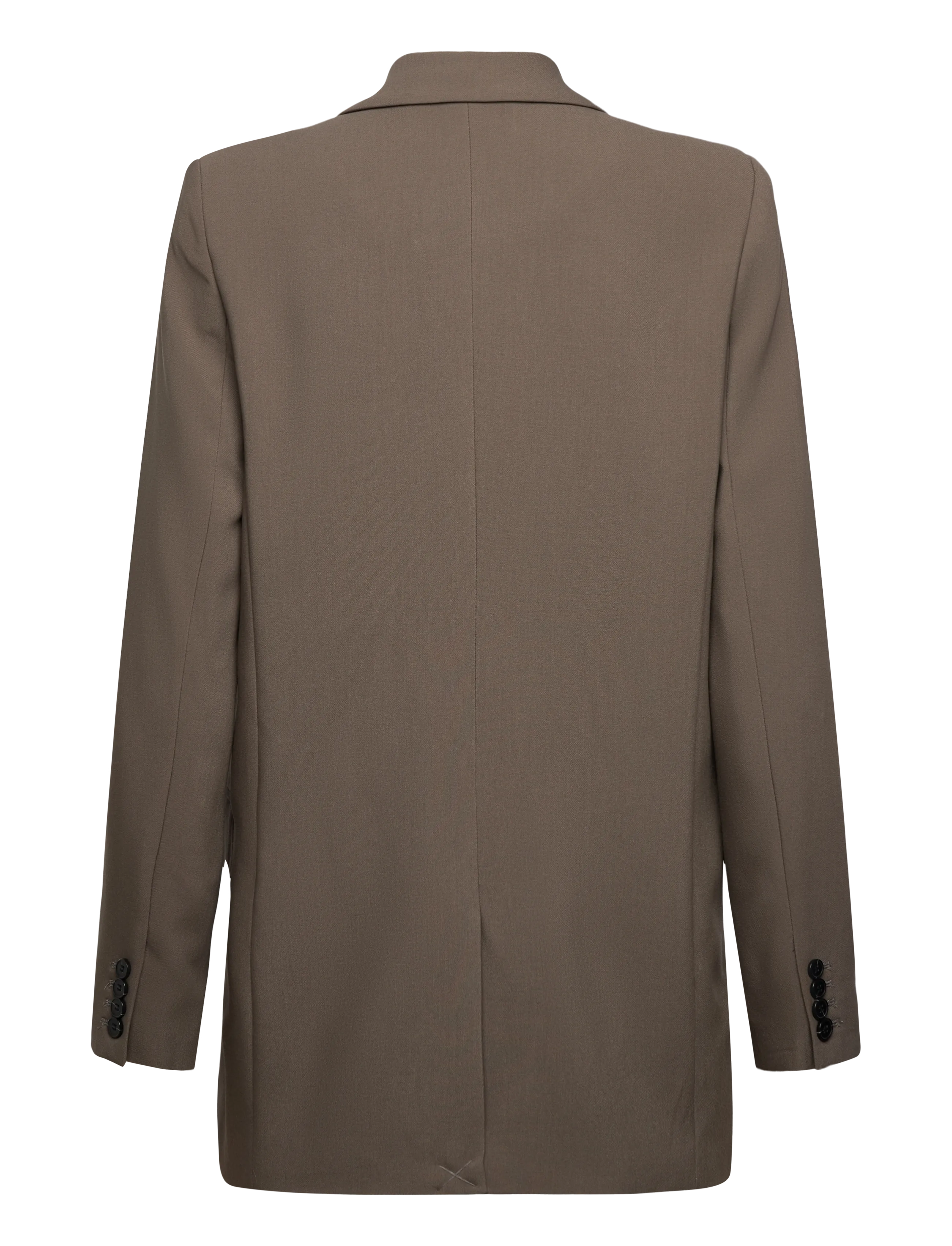 Bruuns Bazaar - CindySusBBFrida blazer - enkeltradede blazere - morel - 1