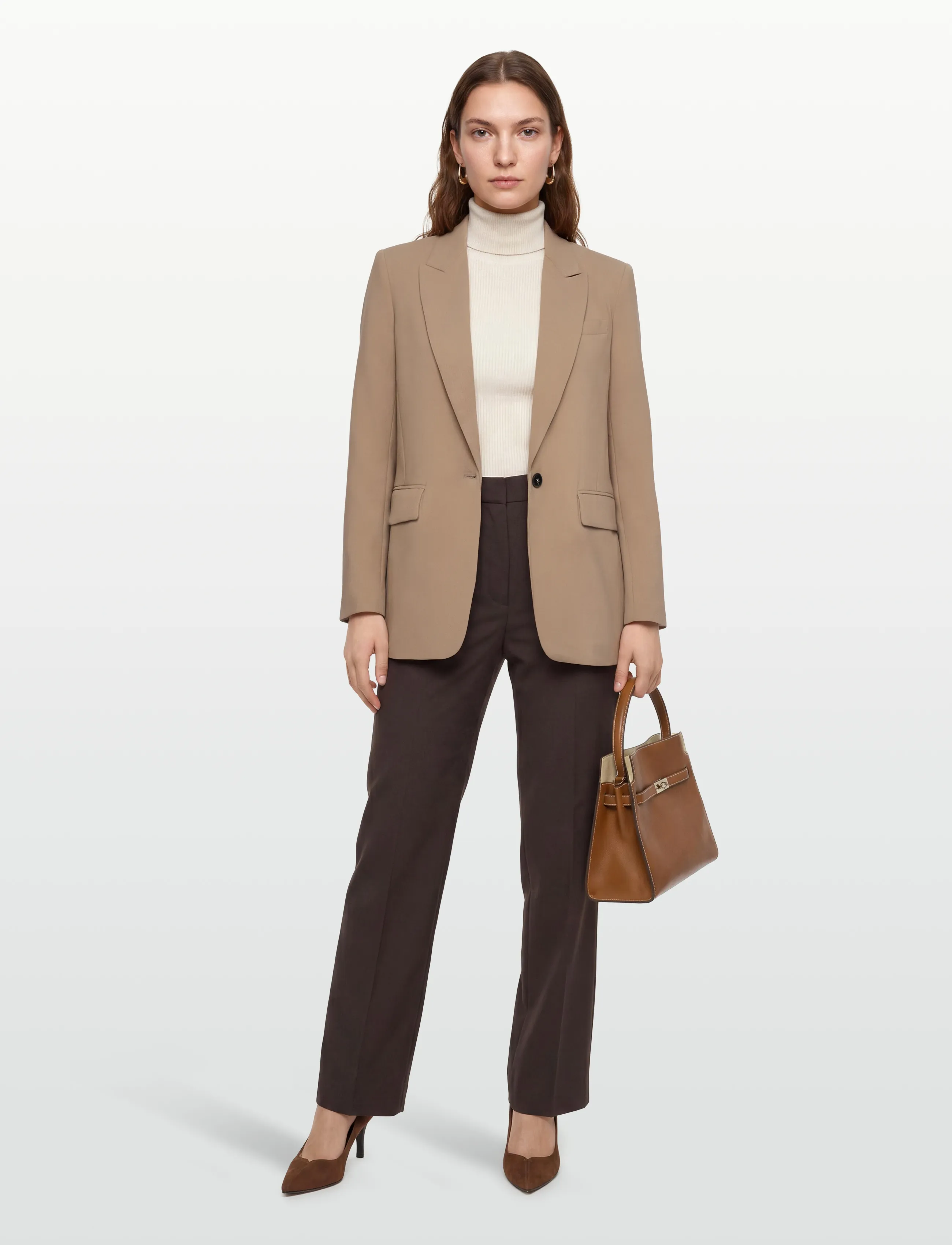 Bruuns Bazaar - CindySusBBFrida blazer - roasted grey khaki - 0