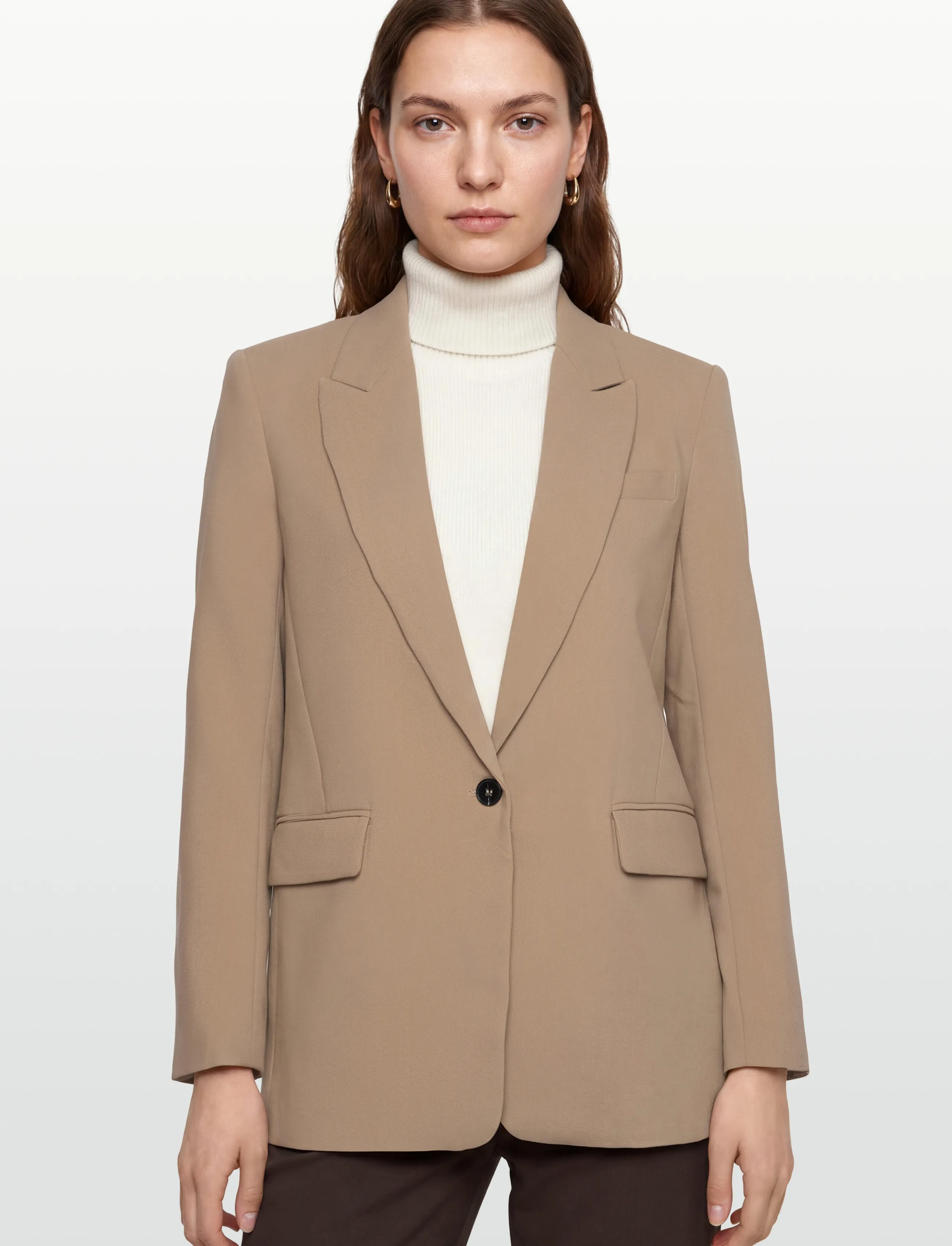 Bruuns Bazaar - CindySusBBFrida blazer - roasted grey khaki - 3