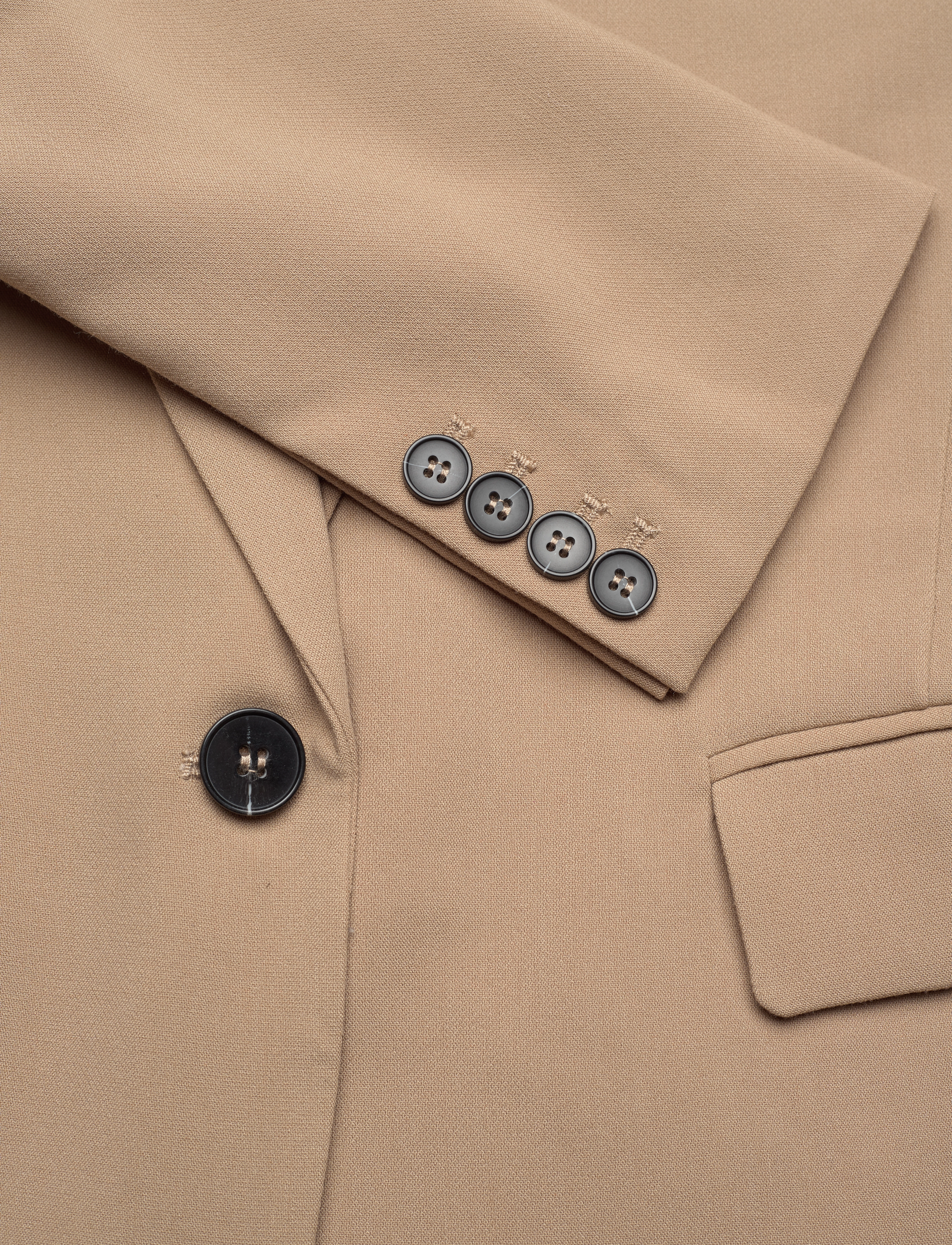 Bruuns Bazaar - CindySusBBFrida blazer - roasted grey khaki - 3