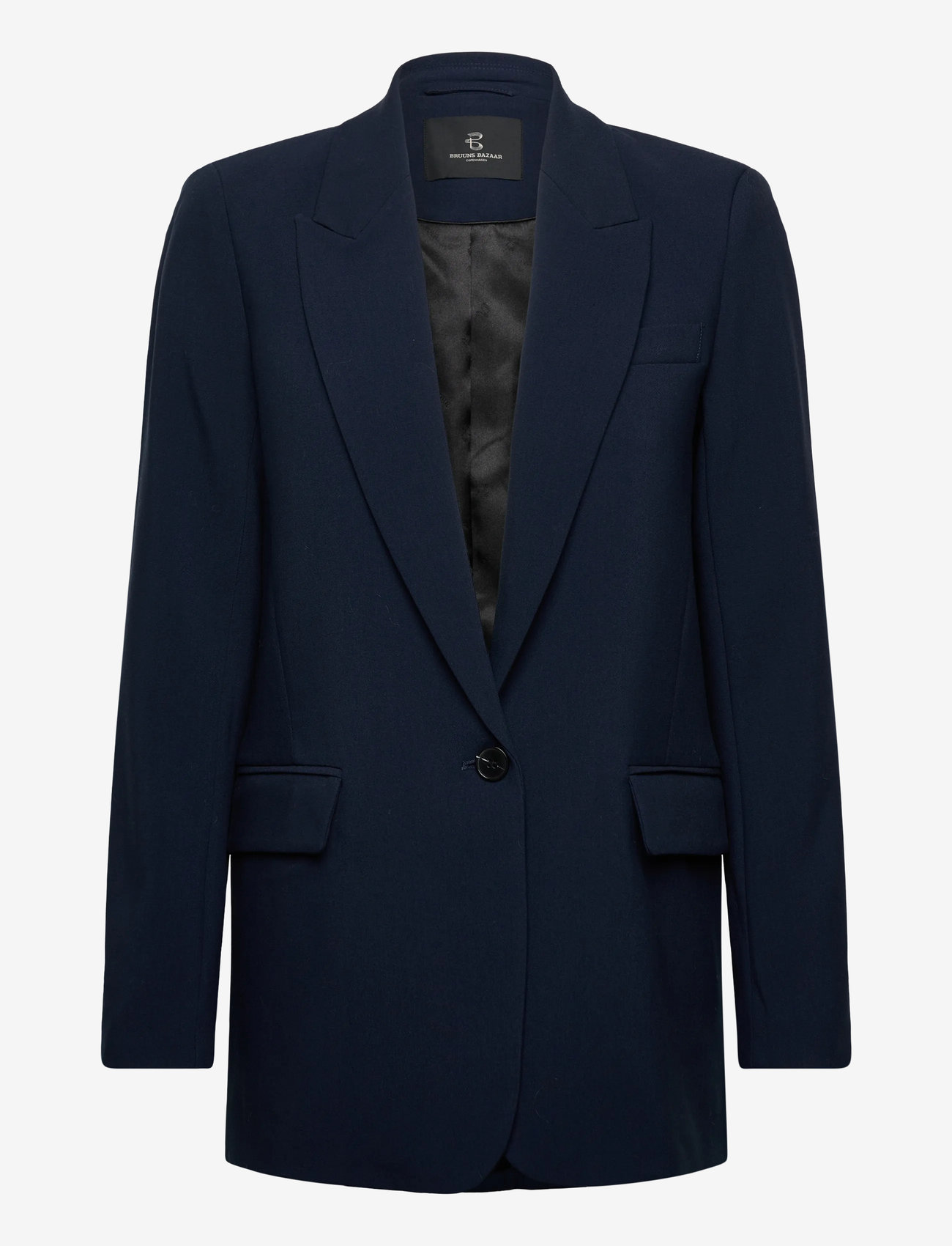 Bruuns Bazaar - CindySusBBFrida blazer - enkeltradede blazere - sky captain - 0