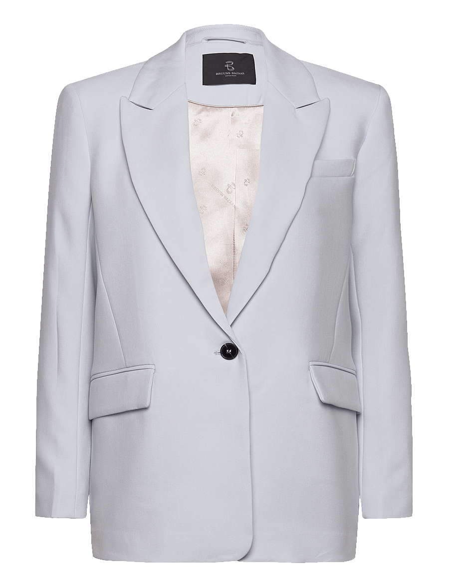 Bruuns Bazaar - CindySusBBFrida blazer - enkeltradede blazere - xenon blue - 1
