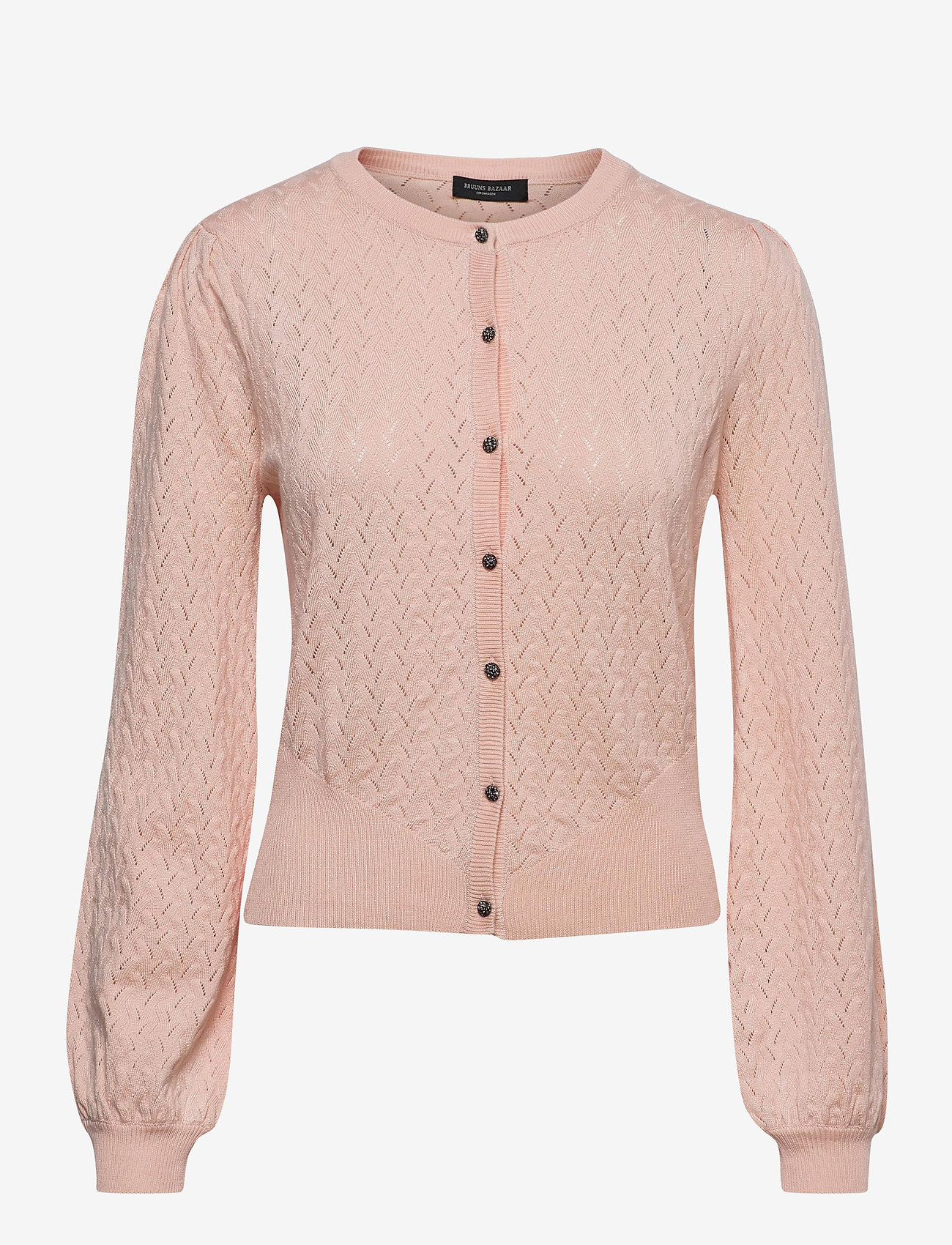 Bruuns Bazaar - Anemone Minna cardigan - misty rose - 0