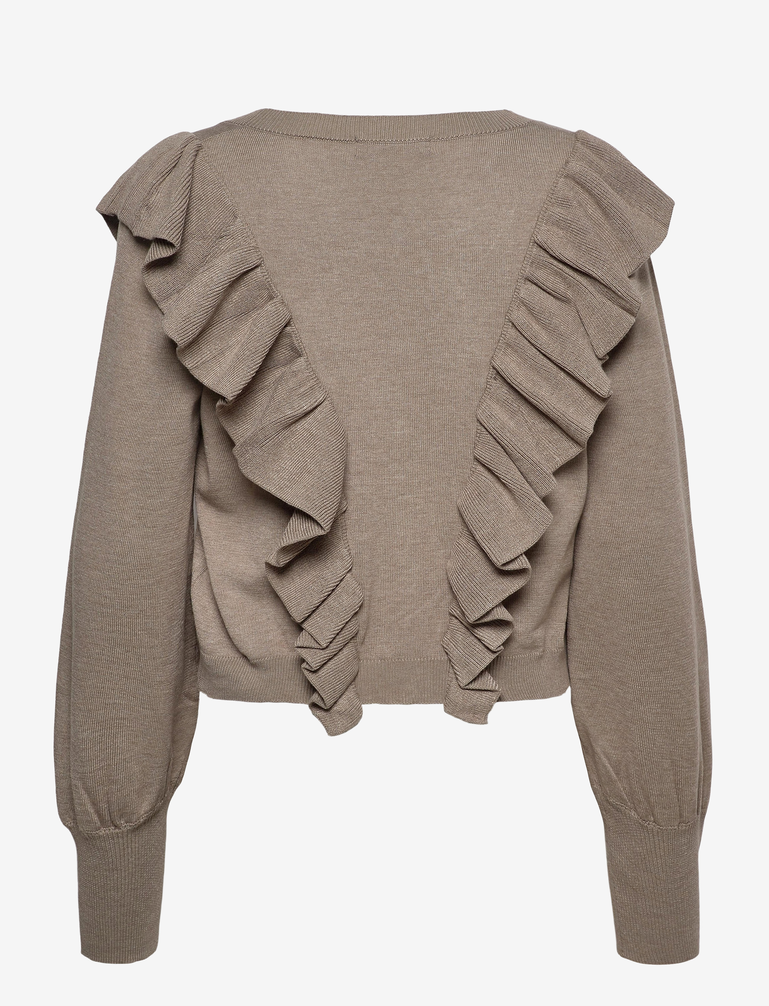Bruuns Bazaar - Anemone Mirella cardigan - beige melange - 1