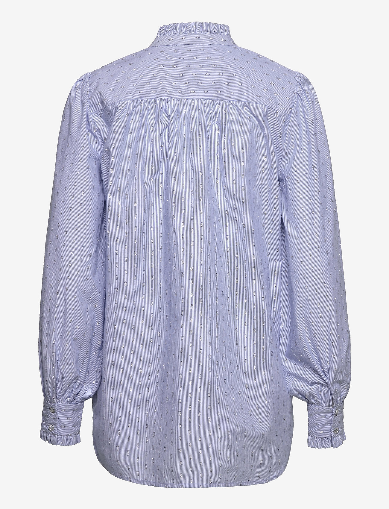 Bruuns Bazaar - Clover Dover shirt - blue stripe - 1