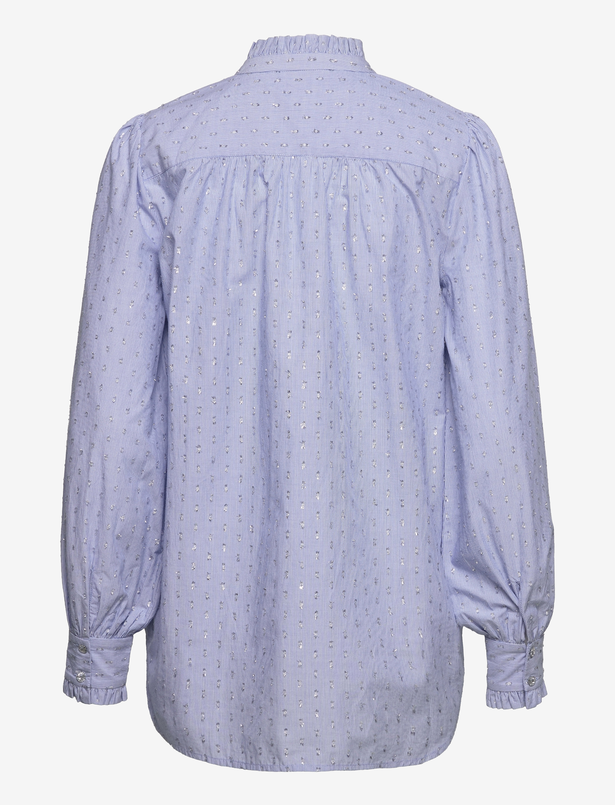 Bruuns Bazaar - Clover Dover shirt - blue stripe - 1