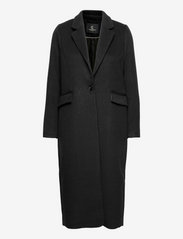 Bruuns Bazaar - KatarinaBBBAlanna coat - pitkät talvitakit - black - 0
