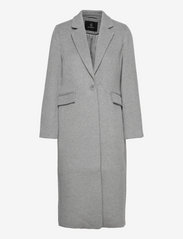 Bruuns Bazaar - KatarinaBBBAlanna coat - vinterkappor - grey melange - 0