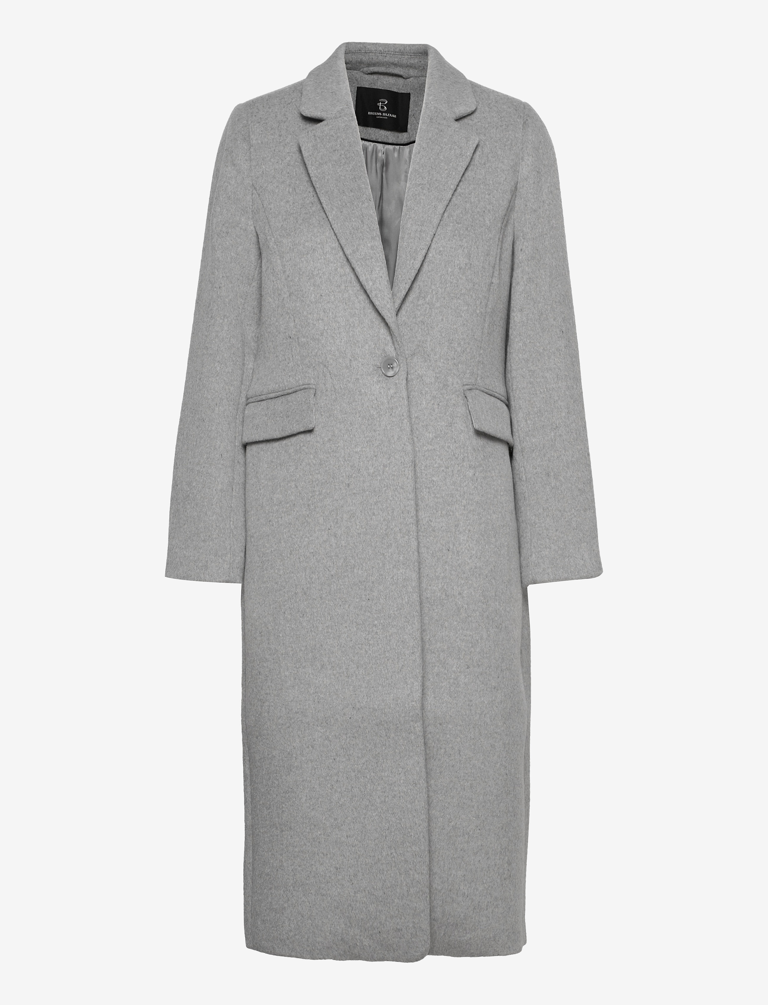 Bruuns Bazaar KatarinaBBBAlanna coat - BRUUNS BAZAAR - GREY MELANGE / grey