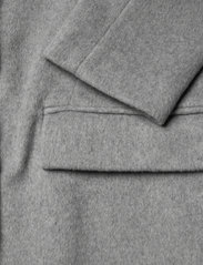 Bruuns Bazaar - KatarinaBBBAlanna coat - pitkät talvitakit - grey melange - 3