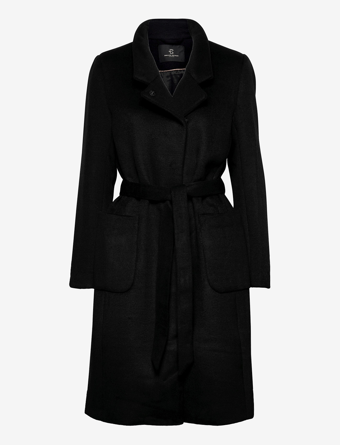 Bruuns Bazaar - KatarinaBBBPerle coat - pitkät talvitakit - black - 0