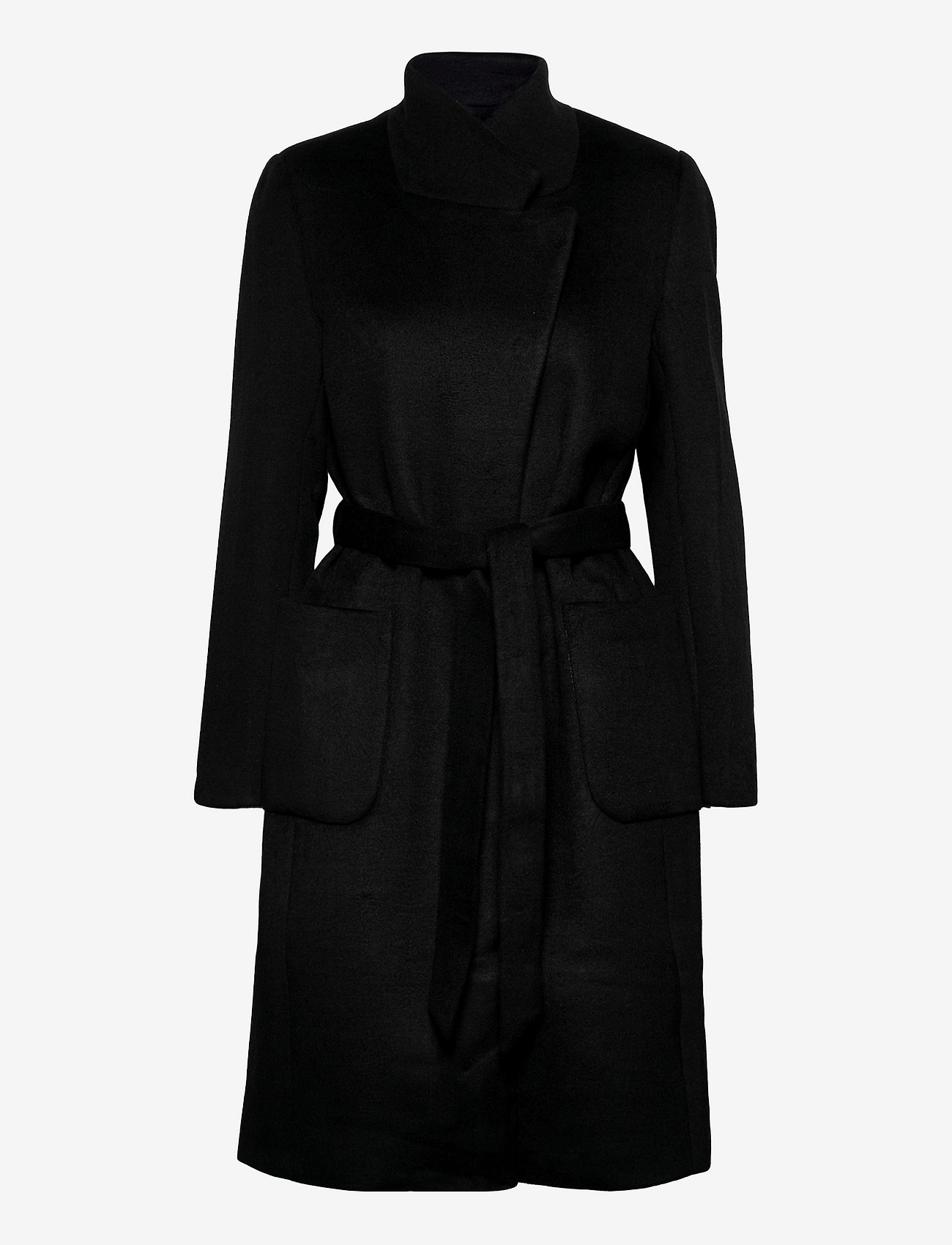 Bruuns Bazaar - KatarinaBBBPerle coat - vinterkappor - black - 1