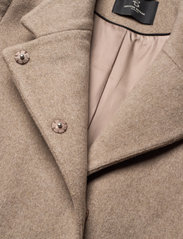 Bruuns Bazaar - KatarinaBBBPerle coat - talvemantlid - roasted grey khaki - 2
