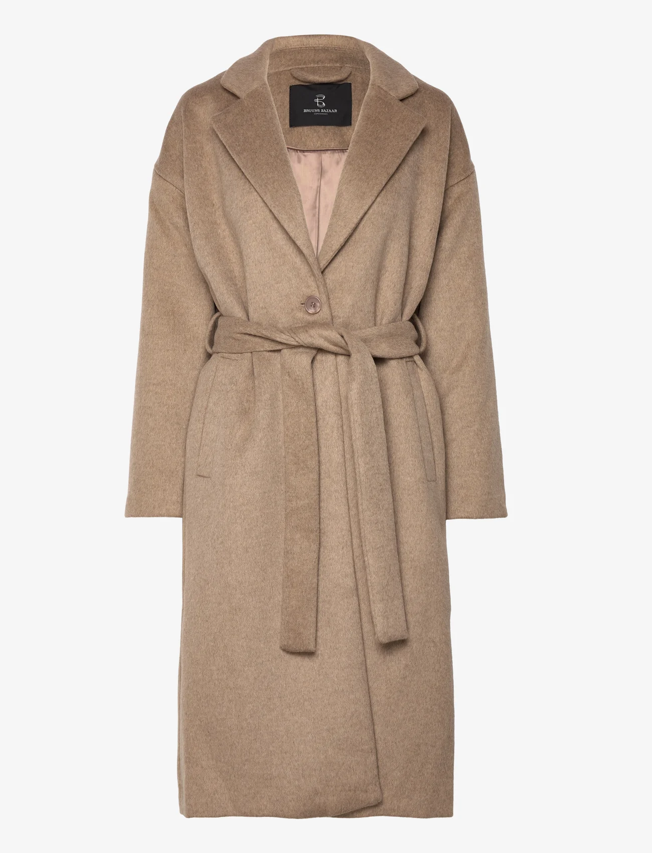 Bruuns Bazaar - KatarinaBBBJezze coat - pitkät talvitakit - roasted grey - 0