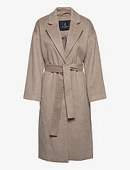 Bruuns Bazaar - KatarinaBBBJezze coat - pitkät talvitakit - roasted grey khaki - 0
