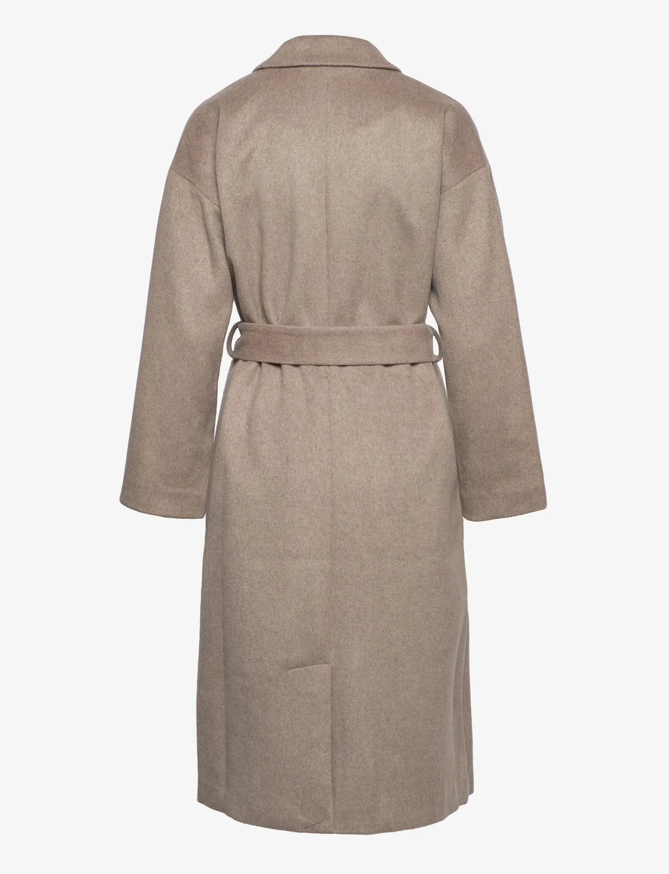 Bruuns Bazaar - KatarinaBBBJezze coat - pitkät talvitakit - roasted grey khaki - 1