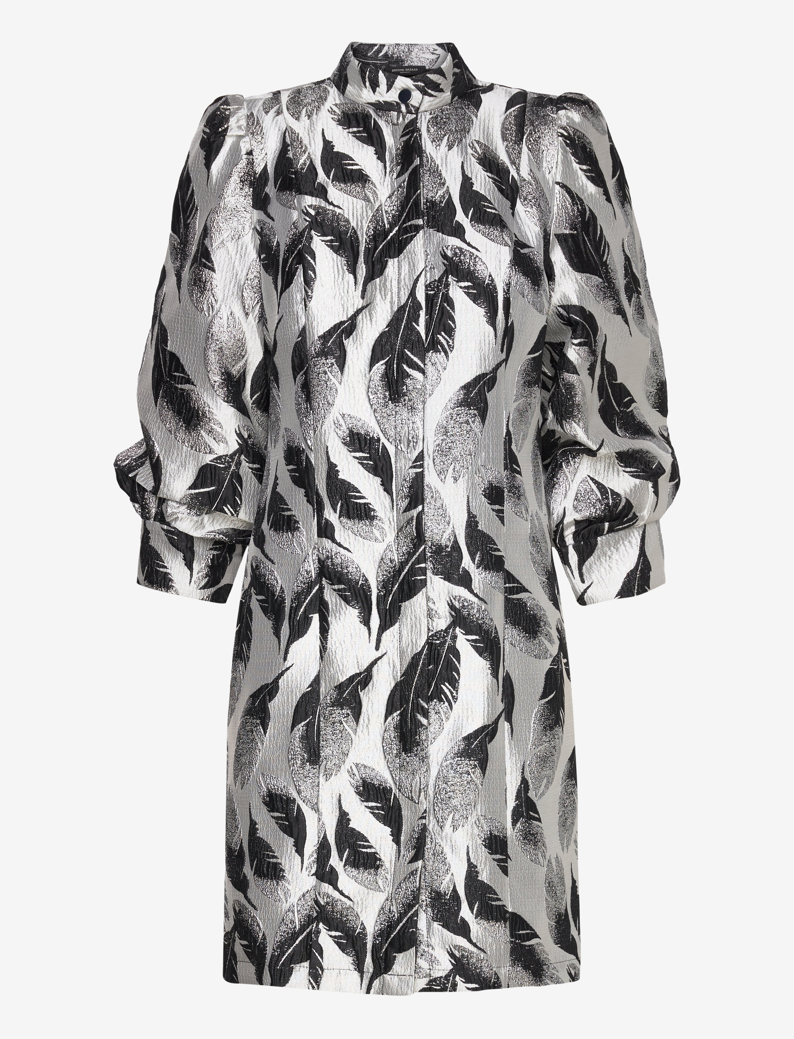Bruuns Bazaar - Leaf Brooklyn dress - black/silver - 1