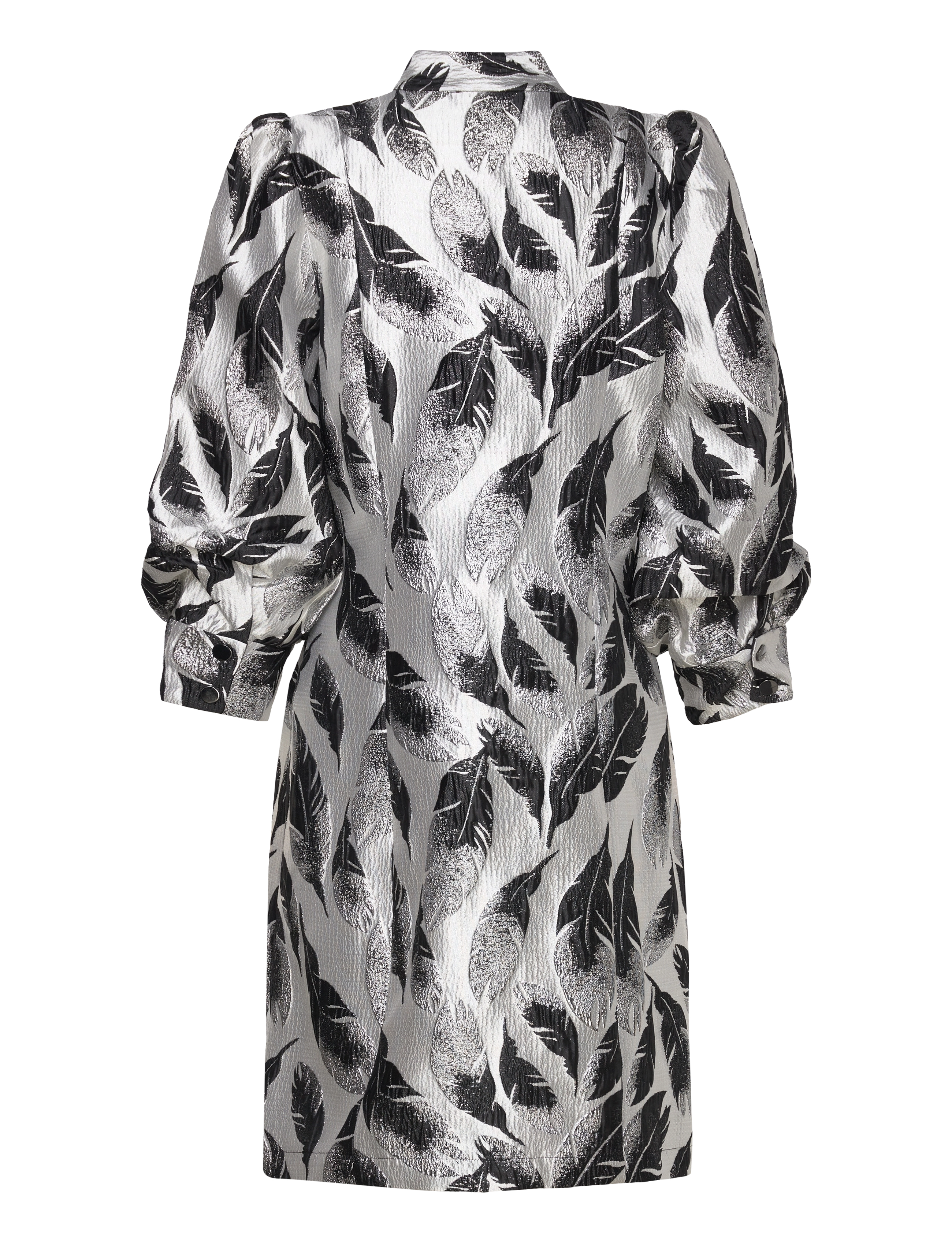 Bruuns Bazaar - Leaf Brooklyn dress - black/silver - 2