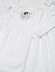 Bruuns Bazaar - Clianta Christine dress - pitsimekot - white - 4