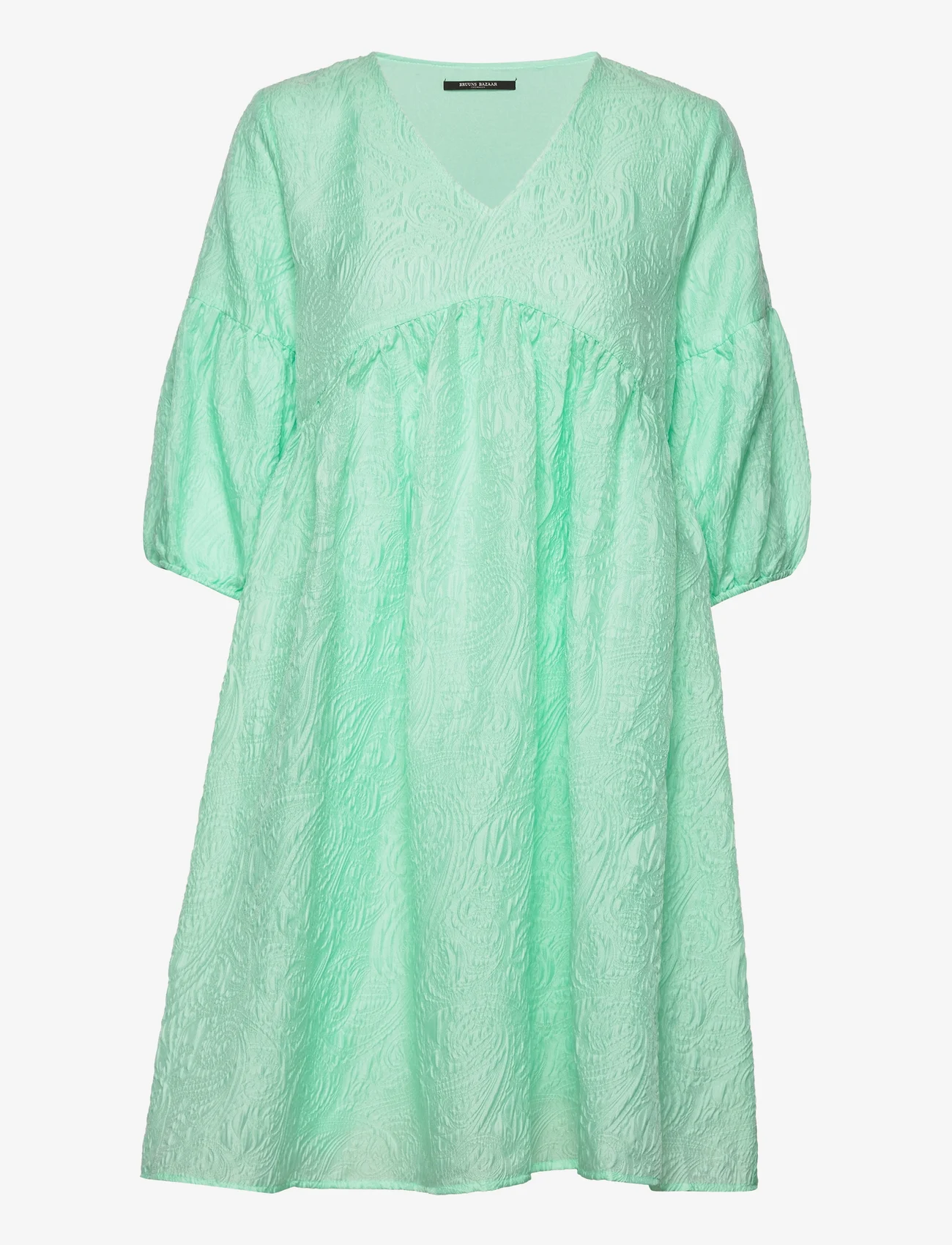 Bruuns Bazaar - Magnolia Serine dress - sommerkjoler - miami green - 0